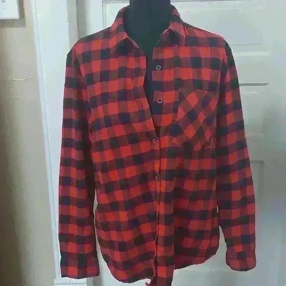 Forever 21 flannel shirt  L0200
